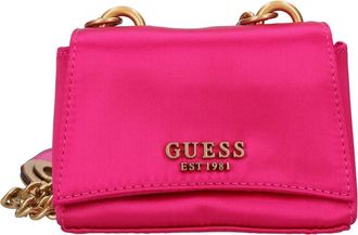 Guess Mini Stofftasche - Dames - Schoudertassen - Roze - ONE Size - Tassen