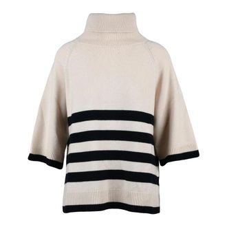 Gran Sasso Dames, Truien, Beige, Maat: 2XS Wol