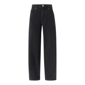 Pinko Pinko, Dames, Jeans, Zwart, Maat: 7XL Katoen