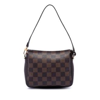 Louis Vuitton Pre-owned Trousse Pochette - Dames - Pre-owned - Bruin - Maat: ONE Size Leer