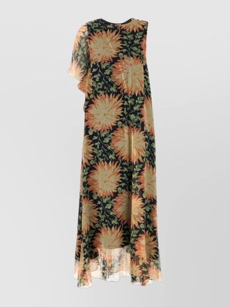 Loewe silk printed maxi dress