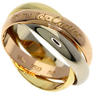 Cartier Yellow Gold (18K) Pink Gold (18K) White Gold (18K) Band Ring (Pre-Owned)