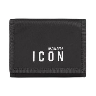Dsquared2 Wallets & Cardholders, male, Black, Size: ONE SIZE Icon Wallet