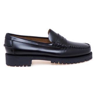 Sebago Dan Lug Loafer - female - Sebago - Loafers - Black - 8 UK - Shoes