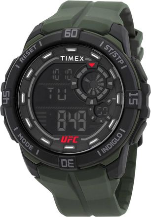 Timex UFC Rush Alarm Quartz Digital Mens Watch TW5M59400