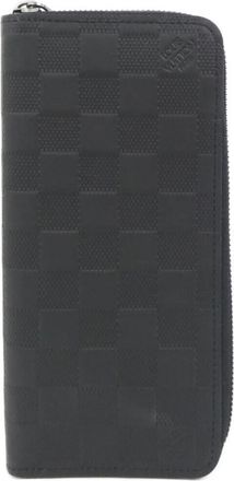 Louis Vuitton Onyx Leather Long Wallet (Bi-Fold) (Pre-Owned)