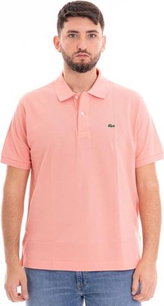 Lacoste M Polo Manica Corta - Heren - Polos - Roze - S - Tops