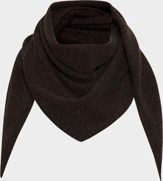 The Row Leomine Triangular Cashmere Scarf