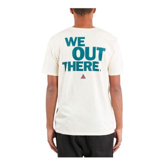 Nike Mens Nike x ACG Back Alphabet Printing Short Sleeve White T-Shirt AQ3951-258