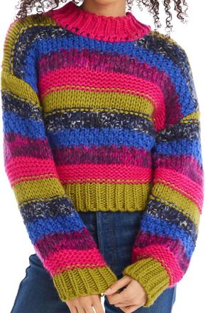 Allison New York Helena Knit Sweater In Multi