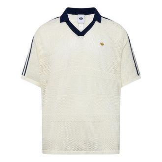 adidas Resort S Polo U Shirt Asia Sizing Off White KW5684