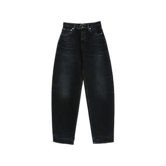 Haikure Faded Barrel-leg Jeans