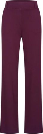 Hart by Helena Hart Soul Lano Uni Broek - Dames - Straight fit broeken - Paars - L - Broeken