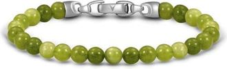 Vincero Spiritual Bead Birthstone Bracelet in August /Peridot at Nordstrom, Size 7.5