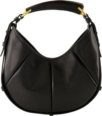 Saint Laurent Mombasa Small - Dames - Schoudertassen - Zwart - ONE Size - Leer - Tassen