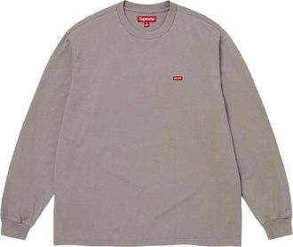 SUPREME SS26 Small Box L/S T-Shirt Grey SUP-SS26-017-GRY