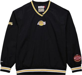Mitchell & Ness Felpa Los Angeles Lakers con scollo a V - Nero