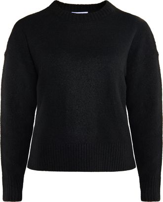 Usha Gebreide trui Dames zwart