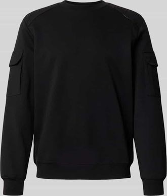 Antony Morato Regular Fit Sweatshirt mit Viskose-Anteil Modell In in Black, Größe XXL