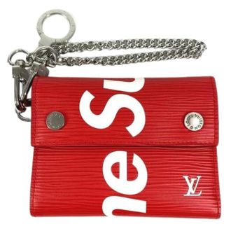 Louis Vuitton Pre-owned Epi Chain/Shoulder Wallet - unisex - Louis Vuitton Vintage - Vintage Wallets - Red - ONE SIZE - Pre-owned
