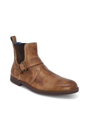 Bed St&uuml; Michelangelo Chelsea Boots in Tan Rustic at Nordstrom, Size 10.5