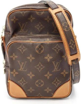 Louis Vuitton Pre-owned Cross Body Bags, female, Brown, Size: ONE SIZE Pre-owned Canvas louis-vuitton-bags