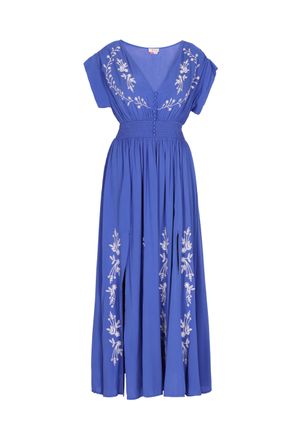 Izia Jurk Dames KONING BLAUW