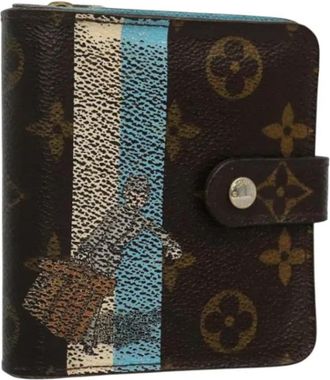 Louis Vuitton Pre-owned Canvas wallets - Dames - Vintage Accessoires - Bruin - ONE Size - Vintage