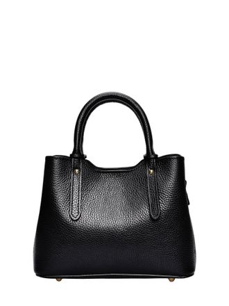 Anna Luchini Zwart Rundleer Tas