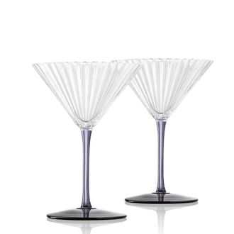 NasonMoretti Set of 2 Martini Glasses