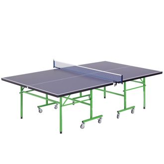 OEM Tavolo Da Ping Pong Pieghevole Interno Con 8 Ruote 152.5 &times; 274 &times; 76cm