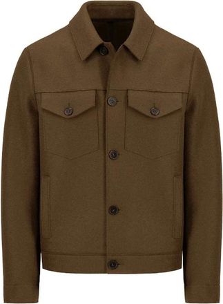 Harris Wharf London Uomo, Giacche, Marrone, XL, new