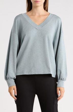Travis Mathew VIP Treatment Long Sleeve T-Shirt in Heather Green at Nordstrom Rack, Size X-Large
