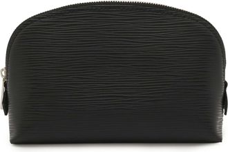 Louis Vuitton Noir Epi Leather Pochette Pouch (Pre-Owned)