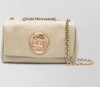 Chlo&eacute; chlo&eacute; heritage small leather shoulder bag