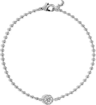Lili Claspe Mini Cleo 7-Inch Bracelet in Silver at Nordstrom, Size 6.5