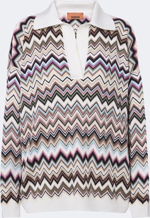 Missoni Zigzag polo sweater