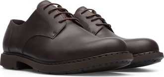 Camper Neuman Plain Toe Derby in Dark Brown at Nordstrom, Size 45