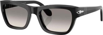 Persol Po 0091S Zonnebrillen - unisex - Zonnebrillen - Zwart - 56 MM - Accessoires