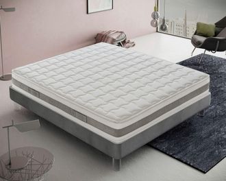 Materassi & Doghe Materassiedoghe - Colch&oacute;n De L&aacute;tex 105x190 Extra&iacute;ble De 21 Cm De Alto - Rigidez H2 Medio 7 Zonas 100% Ergon&oacute;mico L&aacute;tex Anti&aacute;caros Transpirable 100% He