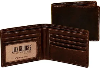 Jack Georges Voyager Bifold Wallet in Brown at Nordstrom