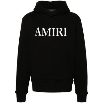 Amiri Logo-lettering Cotton Hoodie