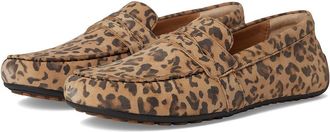 Ariat Selene Driving Moc Womens Flat Shoes Cheetah : 6.5 B - Medium, Leather