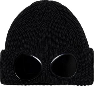 C.P. Company Accessoires - Heren - Hoeden - Zwart - ONE Size - Wol - Accessoires