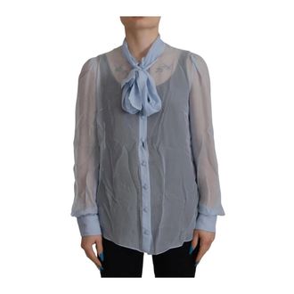 Dolce & Gabbana Donna, Camicette, Blu, S, new