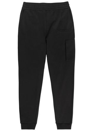 Moncler Logo-embossed Cotton Sweatpants - Black - XL