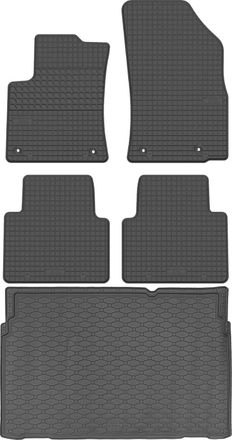 OEM Juego De Alfombrillas De Goma Para Coche Y Alfombrilla Para Maletero Para Citro&euml;n C3 Aircross Crossover De 2017
