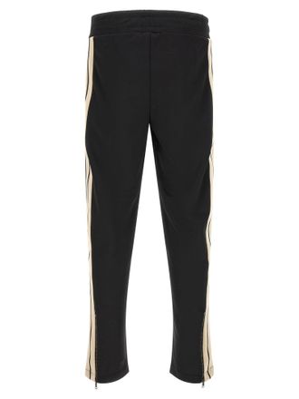 Palm Angels Logo-Embroidered Track Pants - Black