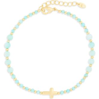 Argento Vivo Cross Bracelet in Gold at Nordstrom Rack