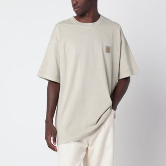 Carhartt Work in Progress S/S Vista T-Shirt Fleur De Sel/Garment dyed